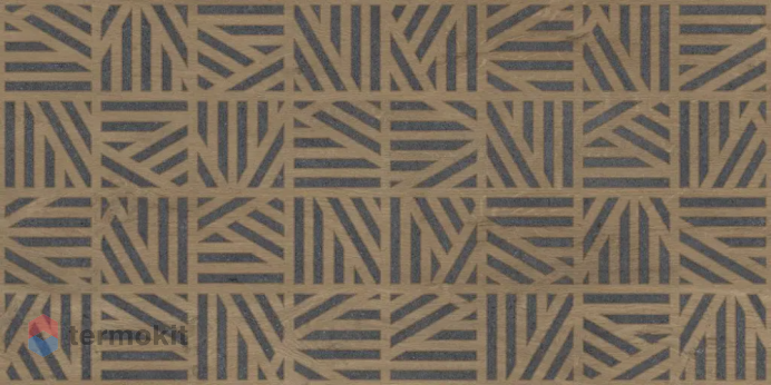 Керамогранит Azulev Nara Lattice Wallnut/ C.Dark 60x120