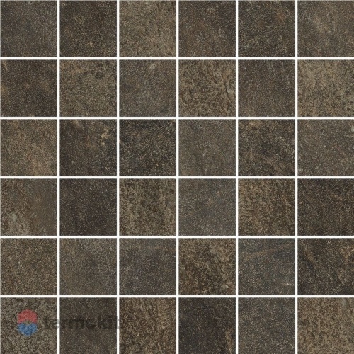 Керамогранит Италон Genesis 610110000351 Mercury Brown Mosaico 30х30