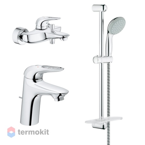 Комплект смесителей для ванной комнаты Grohe Eurostyle 124416