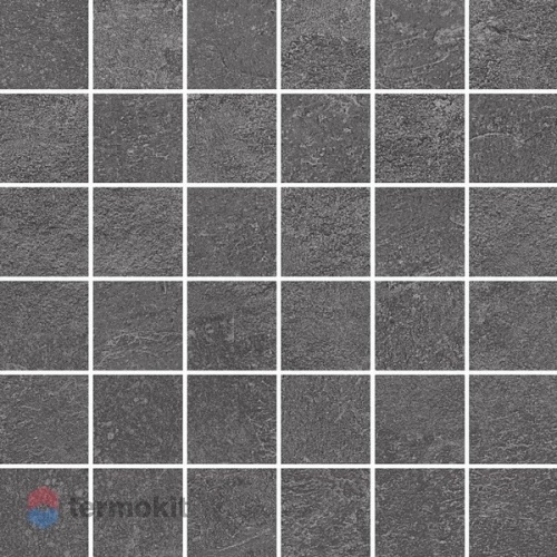 Керамогранит Kerama Marazzi Про Стоун DD200620/MM декор антрацит мозаичный 30x30x0,9