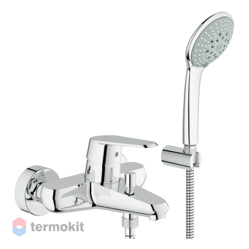 Смеситель для ванны и душа Grohe Eurodisc Cosmopolitan с душевым гарнитуром 33395002