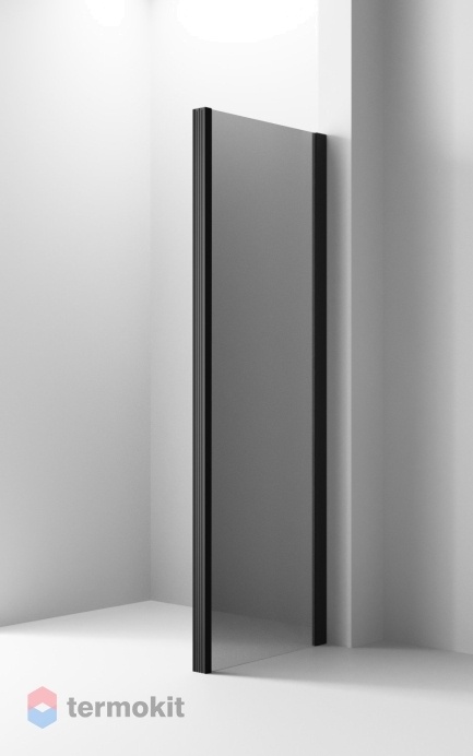 Боковая панель Ambassador Intense 800x2000 (тонированное стекло) черный 80IBB