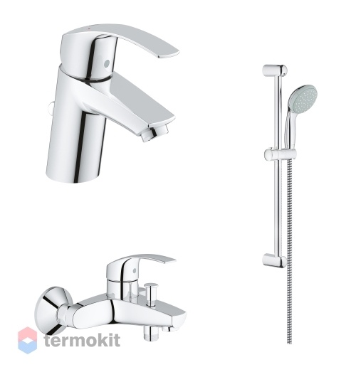 Комплект смесителей для ванной комнаты Grohe EuroSmart 124446