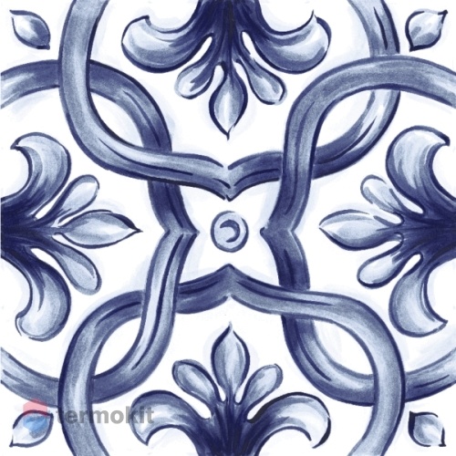 Керамогранит Ragno Amuri RC8H Decoro Maiolica Tappeto 2 Glossy 20х20