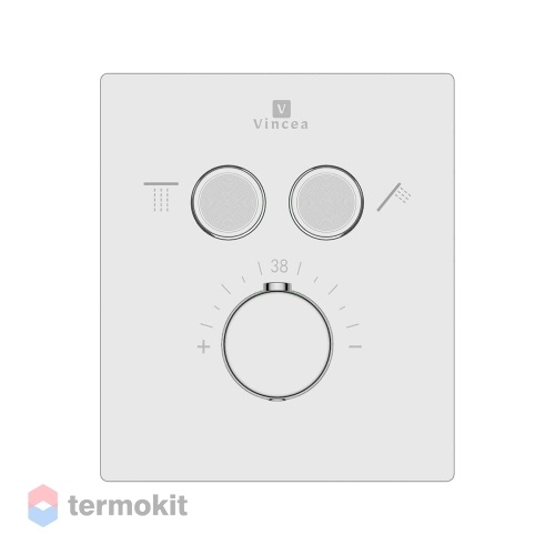 Встраиваемый смеситель для душа Vincea с термостатом VSCV-321T-MCH