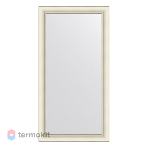 Зеркало в багетной раме EVOFORM DEFINITE 54 белый с серебром BY 7616