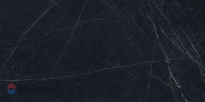 Керамогранит Ariostea Marmi (6mm) Nero Marquina Luc shiny 75x150