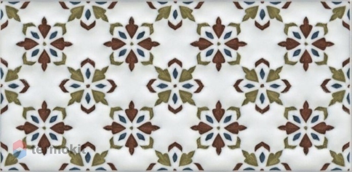 Керамическая плитка Kerama Marazzi Клемансо STG/B619/16000 декор орнамент 7,4x15