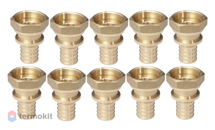 Переходник Рехау Rautitan RX+ накидная гайка 16-G3/4, 10 шт