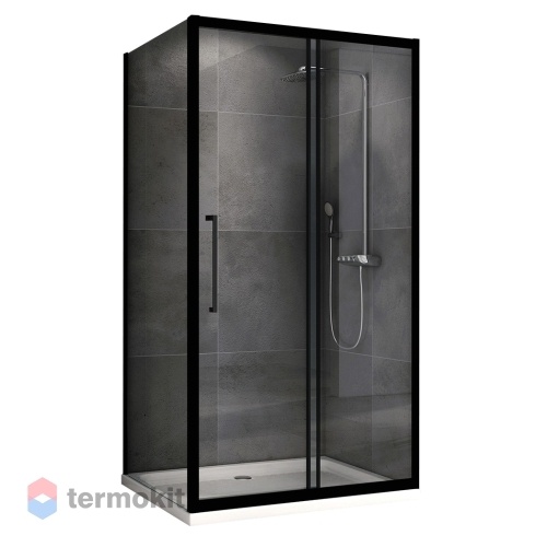 Душевой уголок ABBER Schwarzer Diamant 1950x1300x1000 черный AG30130BH-S100B