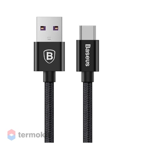 Кабель Baseus CATKC-01 QC3.0 USB/Type-C 1м (чёрный)